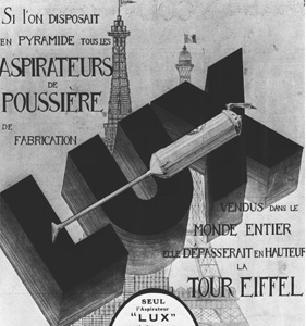 altes Lux Plakat